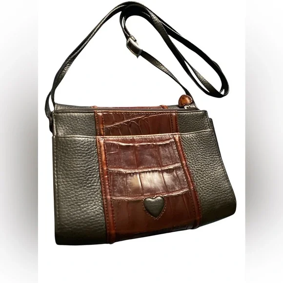 🍂 Brighton Leather Crossbody Wallet Bag - Preloved - Picture 5 of 6